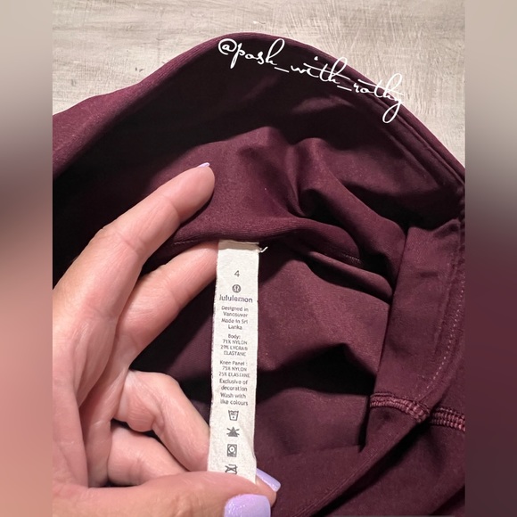 🦄🍋 Lululemon Zoned In Tight *27” - Picture 6 of 10